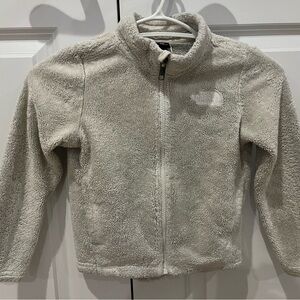 The North Face Kids' Fleece Jacket in Soft Gray